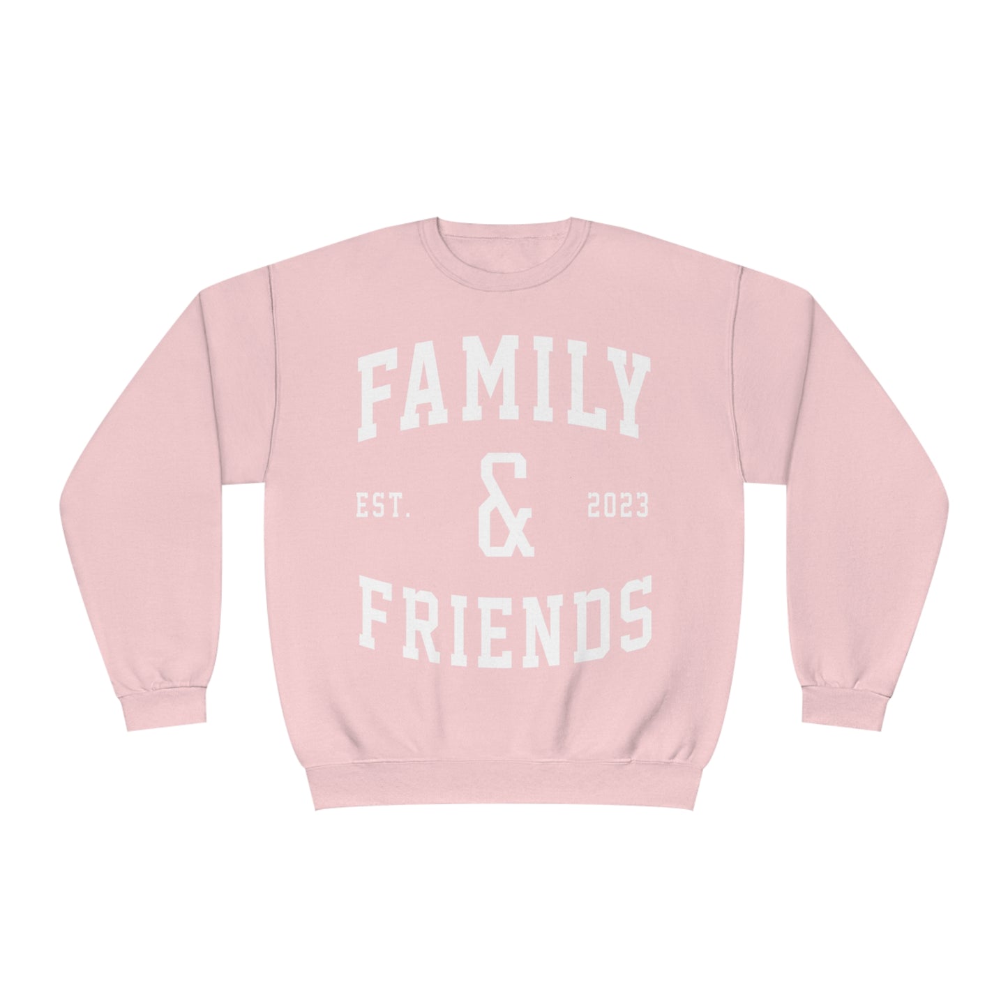 Family & Friends Crew Sweatshirt (Pastel)