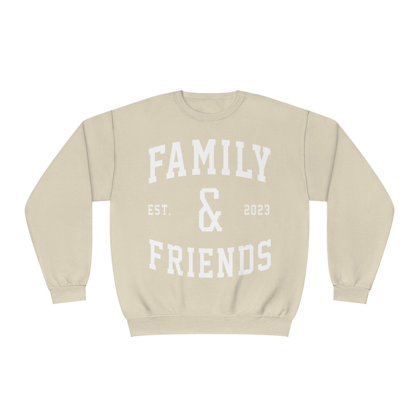 Family & Friends Crew Sweatshirt (Pastel)
