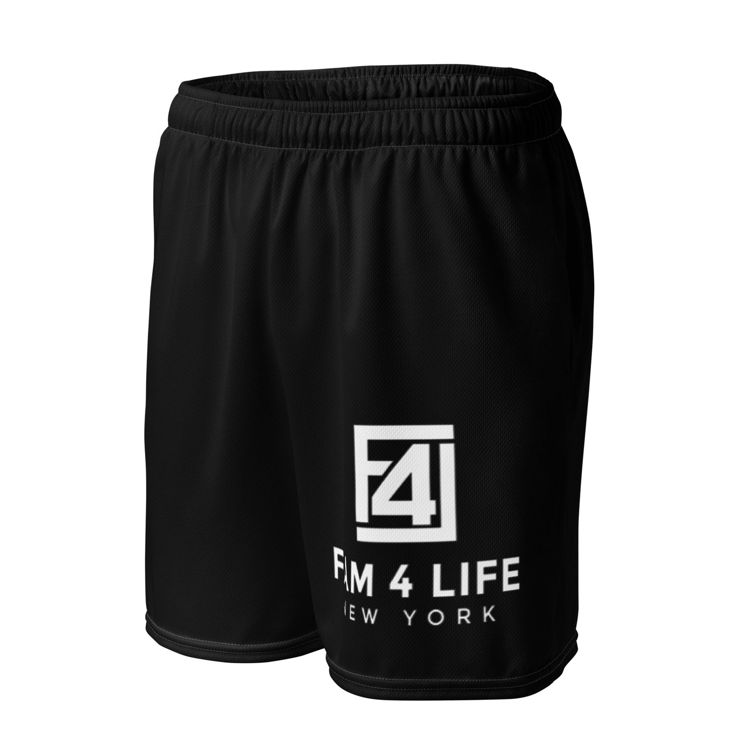 Big Staple Logo Mesh Shorts (Black)