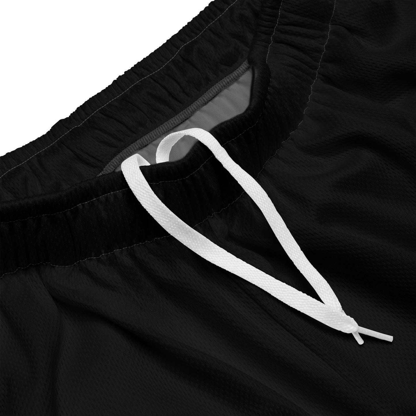 Big Staple Logo Mesh Shorts (Black)