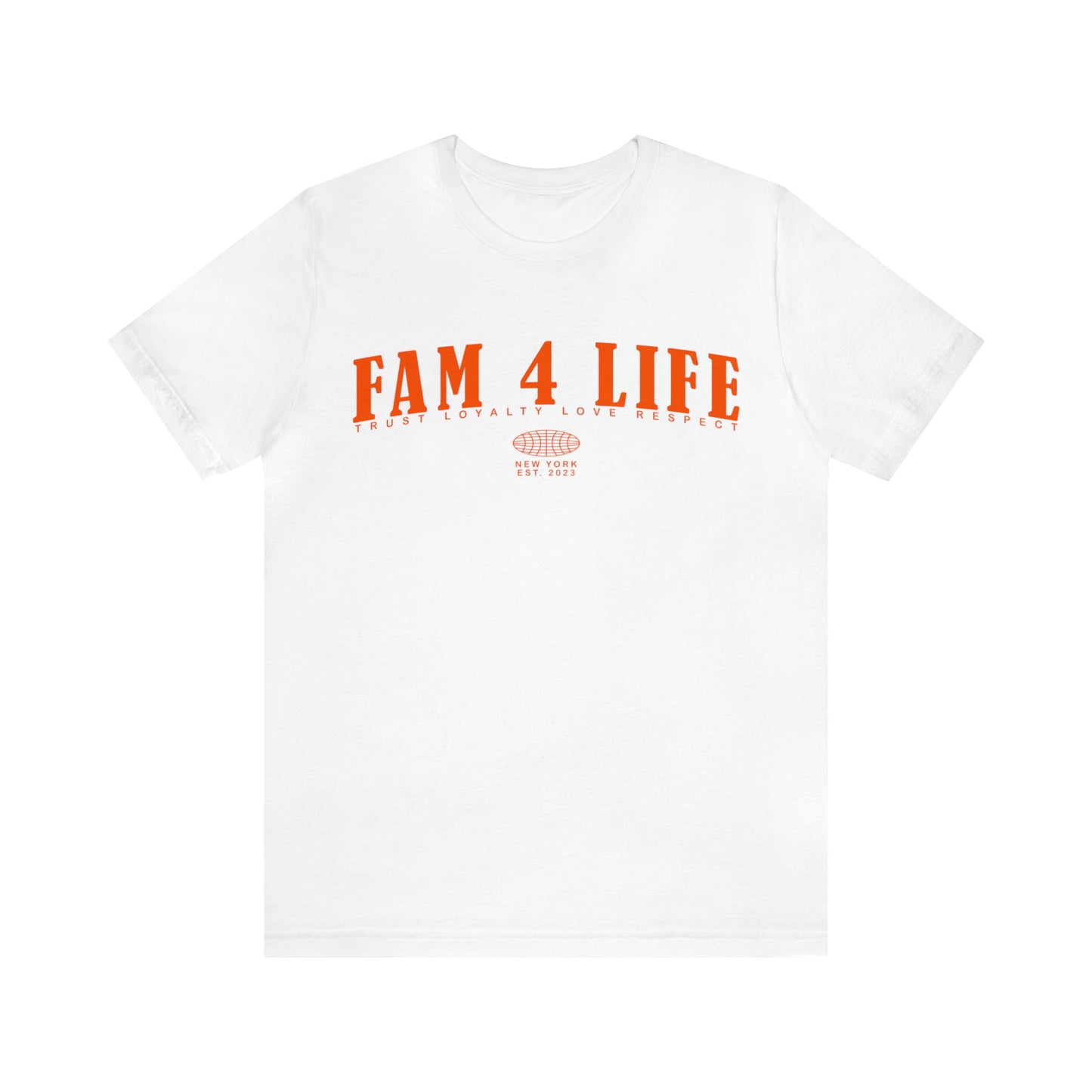 white evolution tee