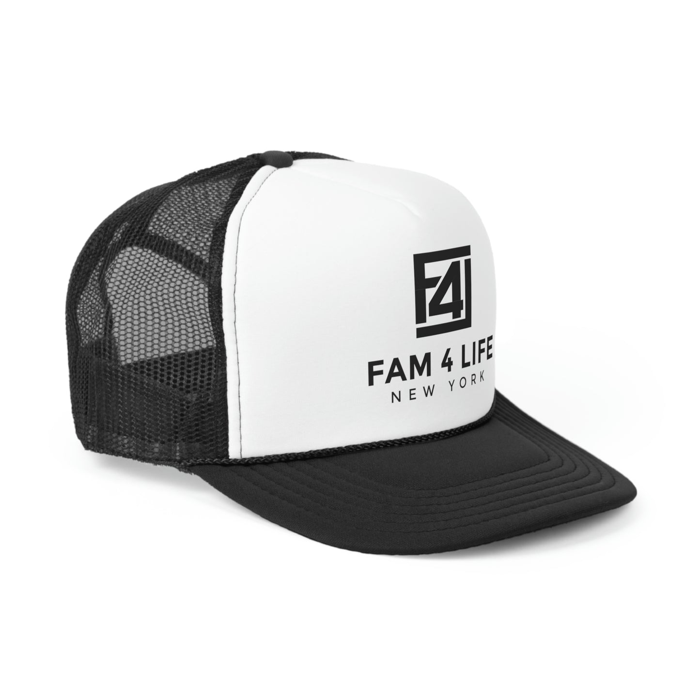 Fam 4 Life Logo Trucker Cap