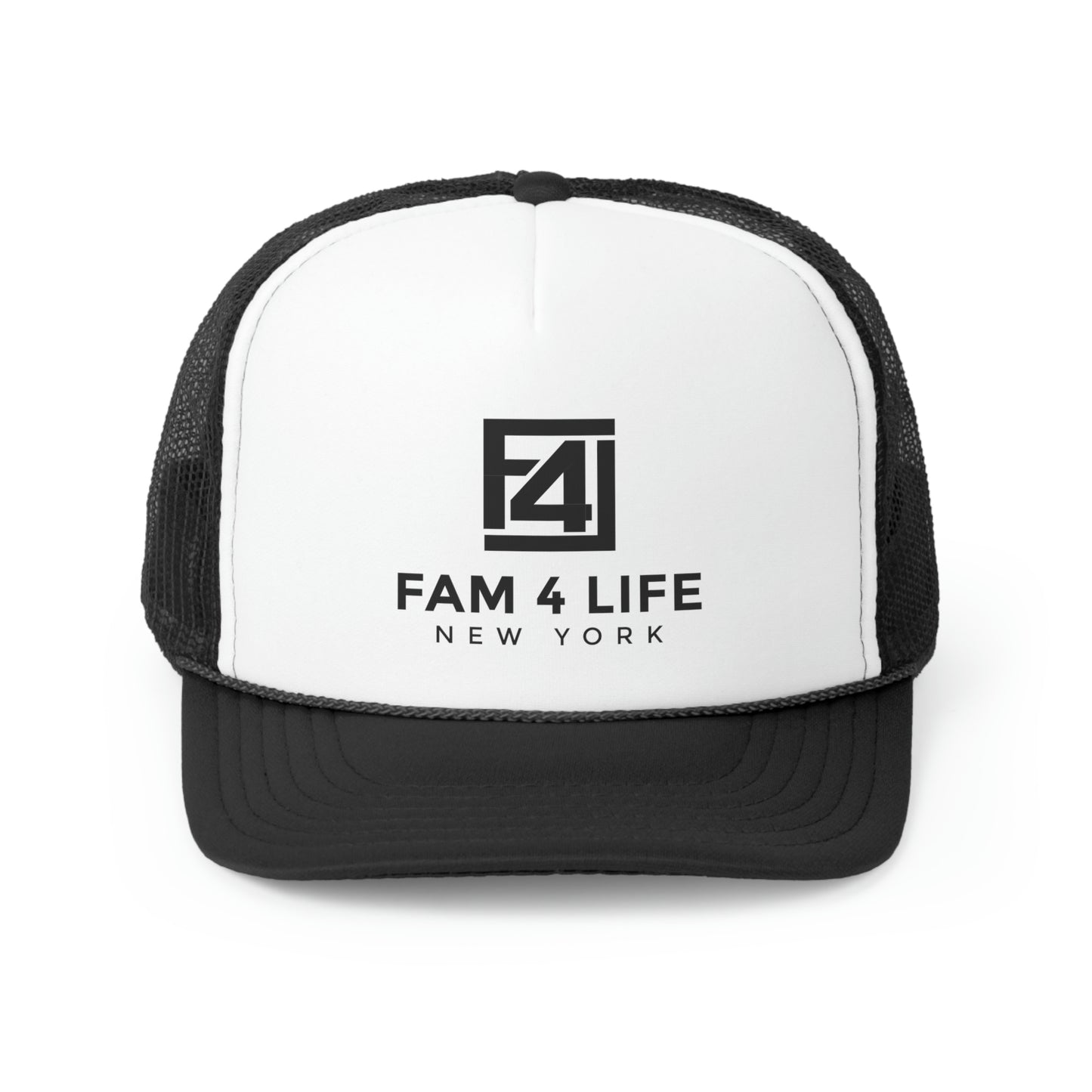 Fam 4 Life Logo Trucker Cap