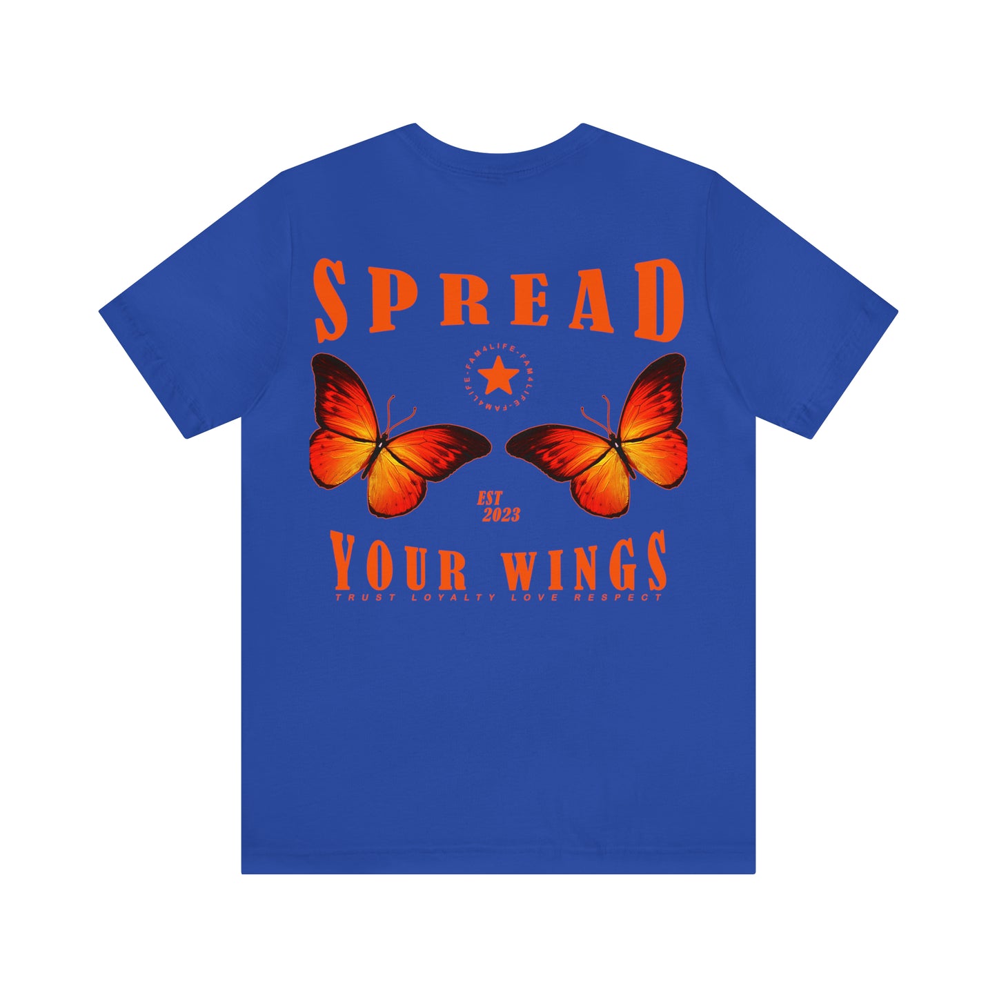 blue evolution tee