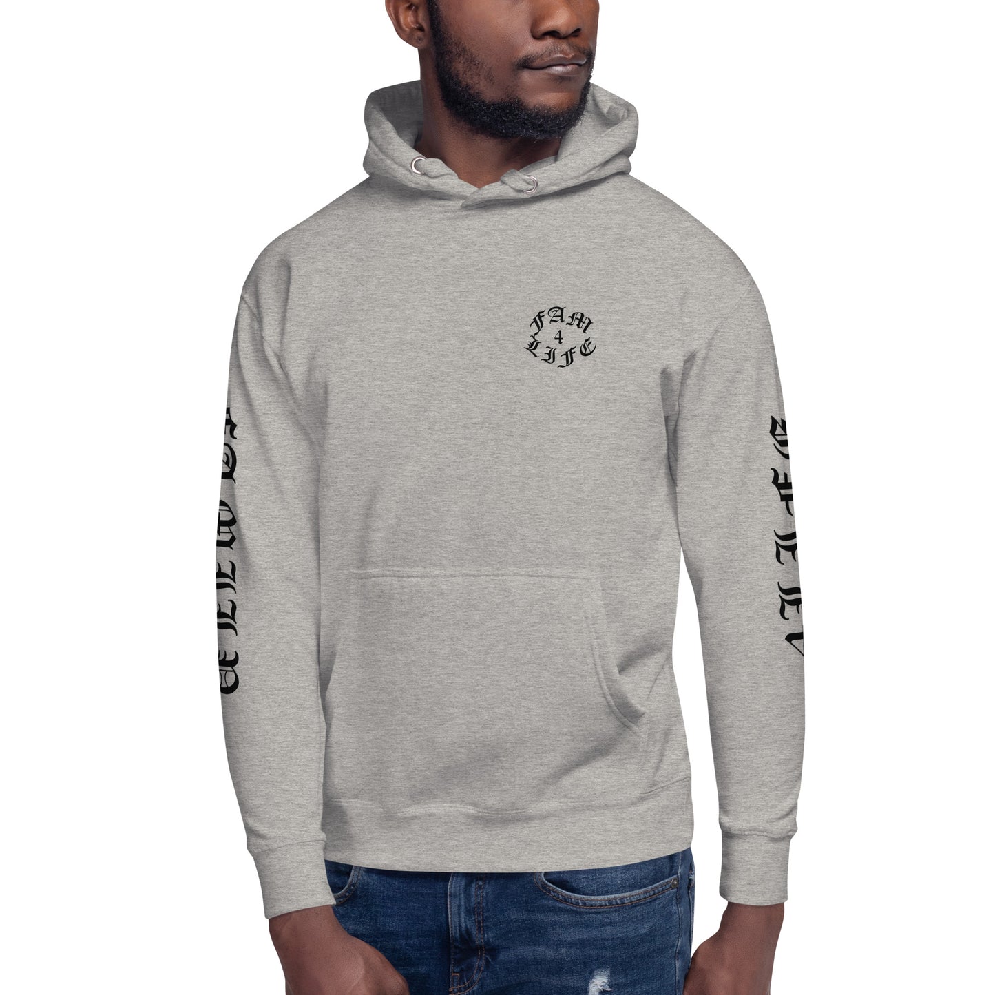 Family Legacy Unisex Hoodie (Black Text)