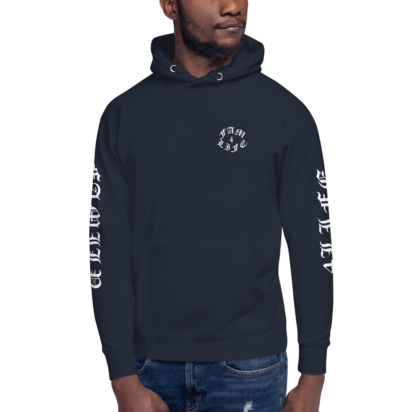 Family Legacy Unisex Hoodie (White Text)