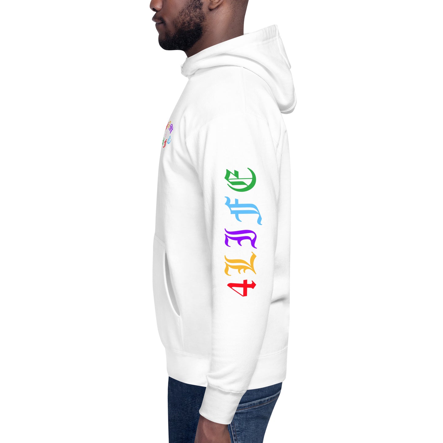Family Legacy Unisex Hoodie (Multicolor Text)