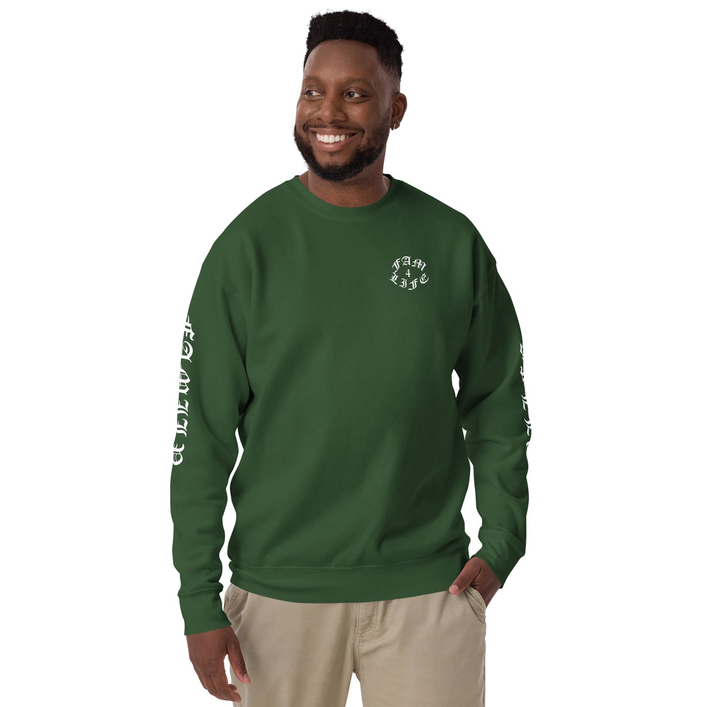 Family Legacy Premium Sweatshirt (White Text)