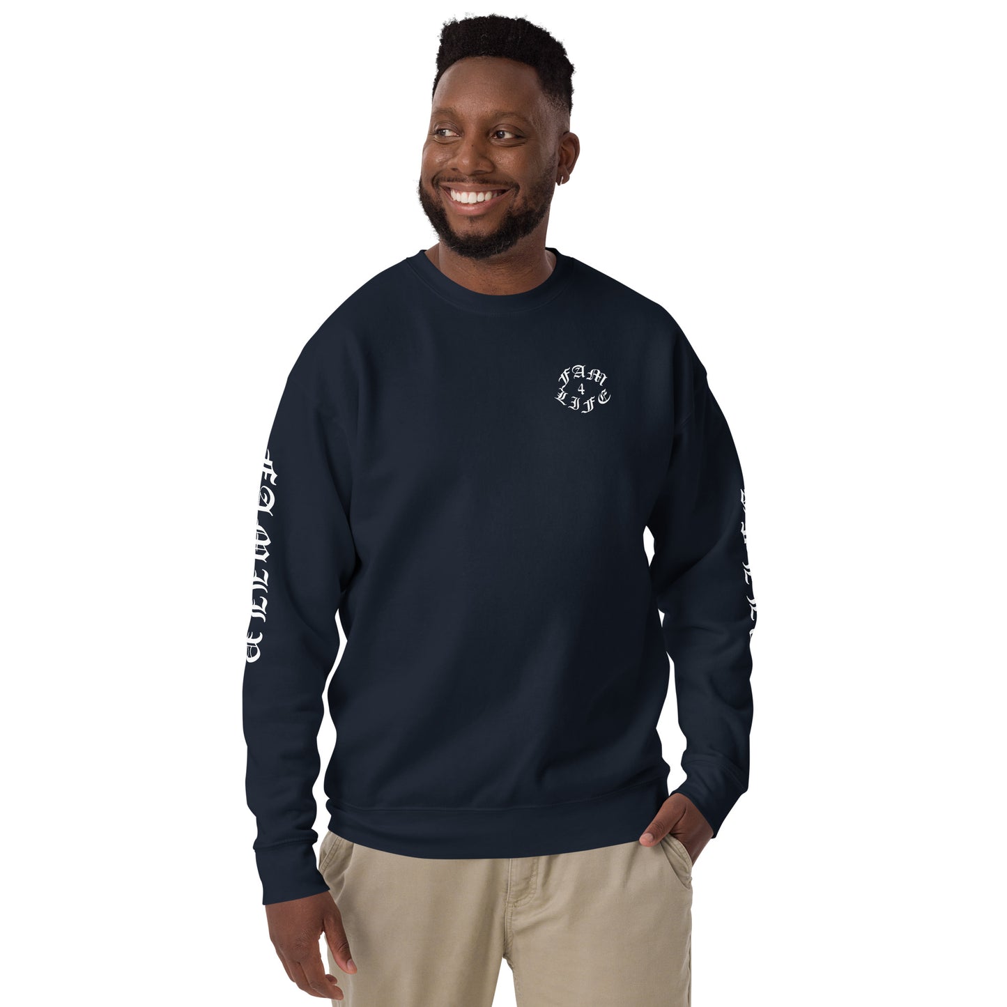 Family Legacy Premium Sweatshirt (White Text)