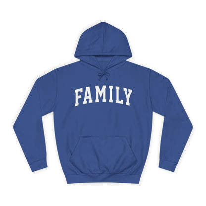 Family Hoodie — Cozy College-Style Pullover