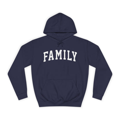 Family Hoodie — Cozy College-Style Pullover