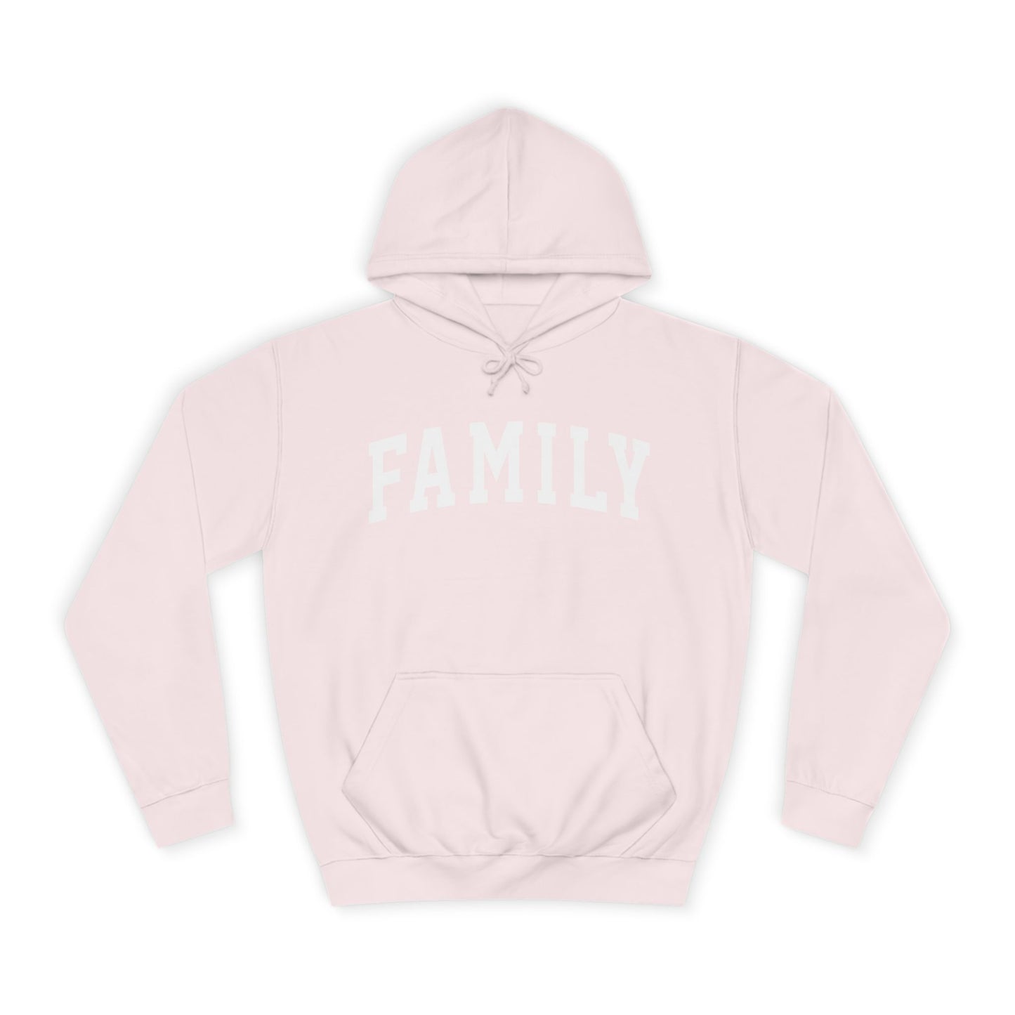 Family Hoodie — Cozy College-Style Pullover