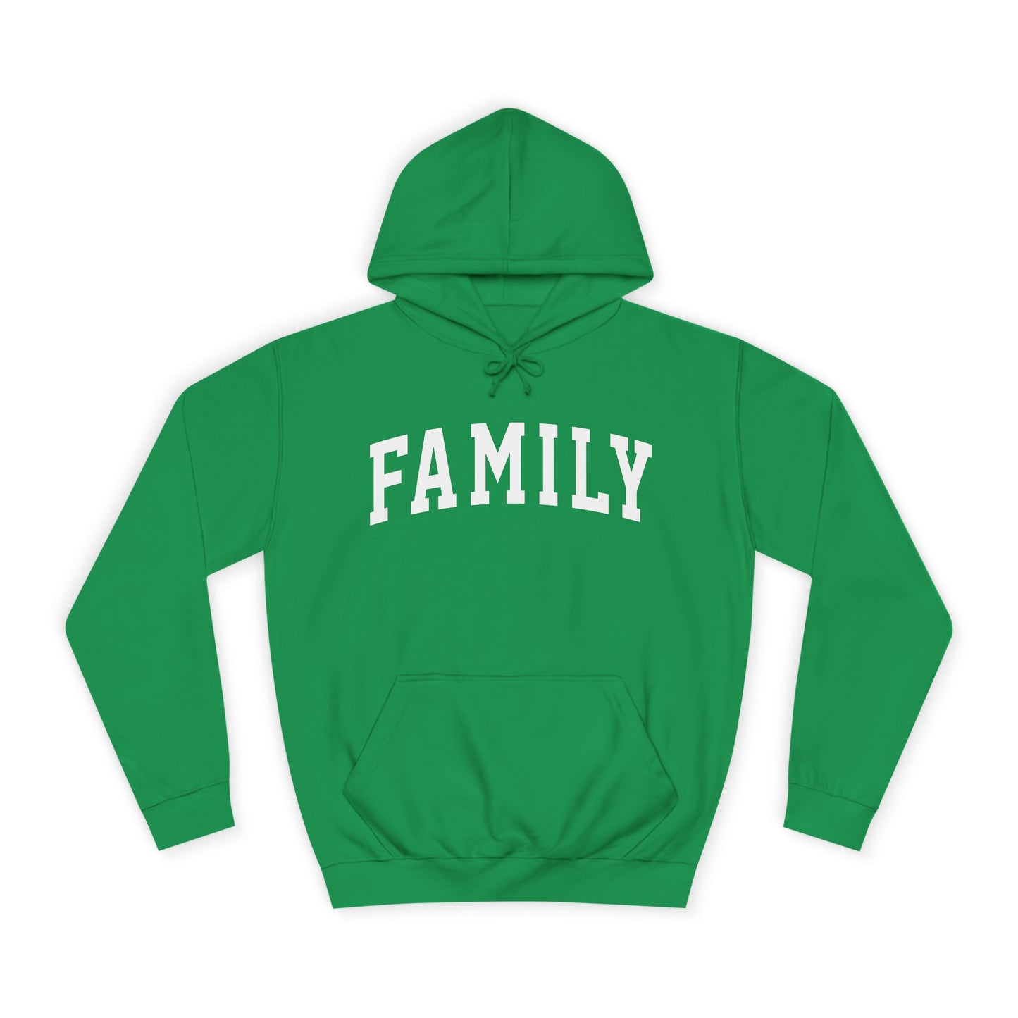 Family Hoodie — Cozy College-Style Pullover