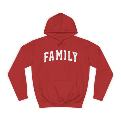 Family Hoodie — Cozy College-Style Pullover