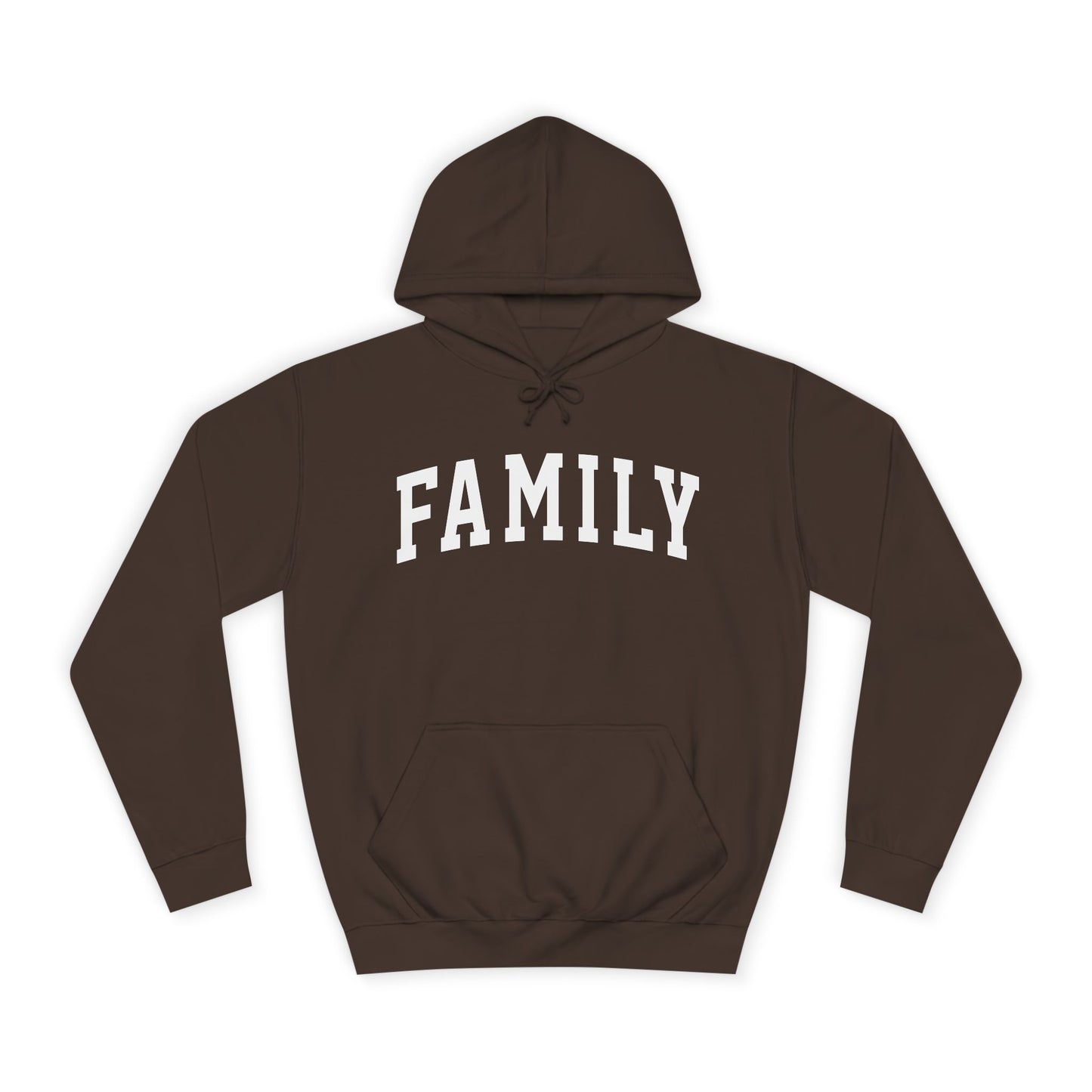 Family Hoodie — Cozy College-Style Pullover