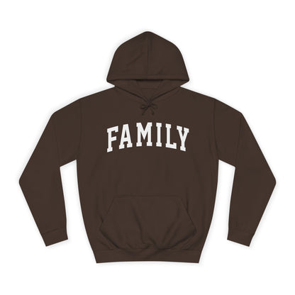 Family Hoodie — Cozy College-Style Pullover