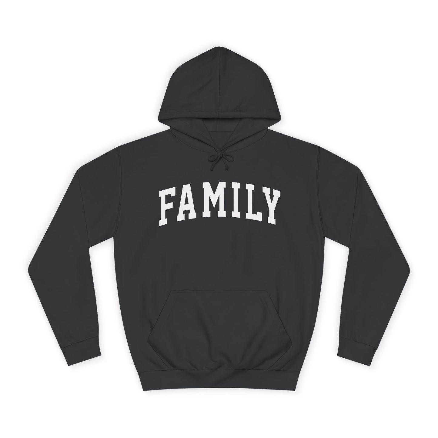 Family Hoodie — Cozy College-Style Pullover