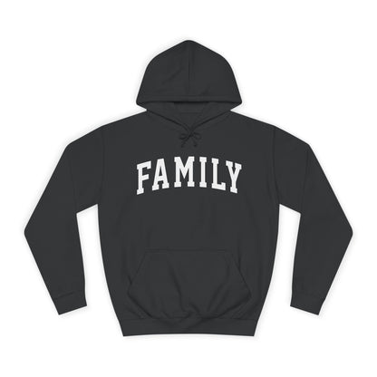 Family Hoodie — Cozy College-Style Pullover