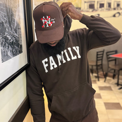 Family Hoodie — Cozy College-Style Pullover
