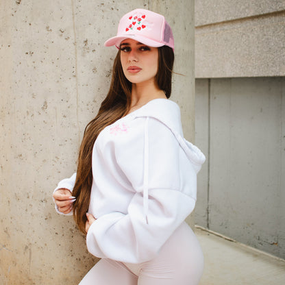 NY Lovers and Roses Trucker Hat (Pink)